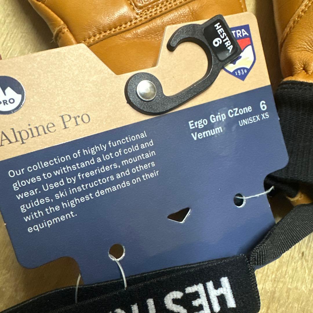 Hestra Alpine Pro Ergo Grip CZone ヘストラ 6