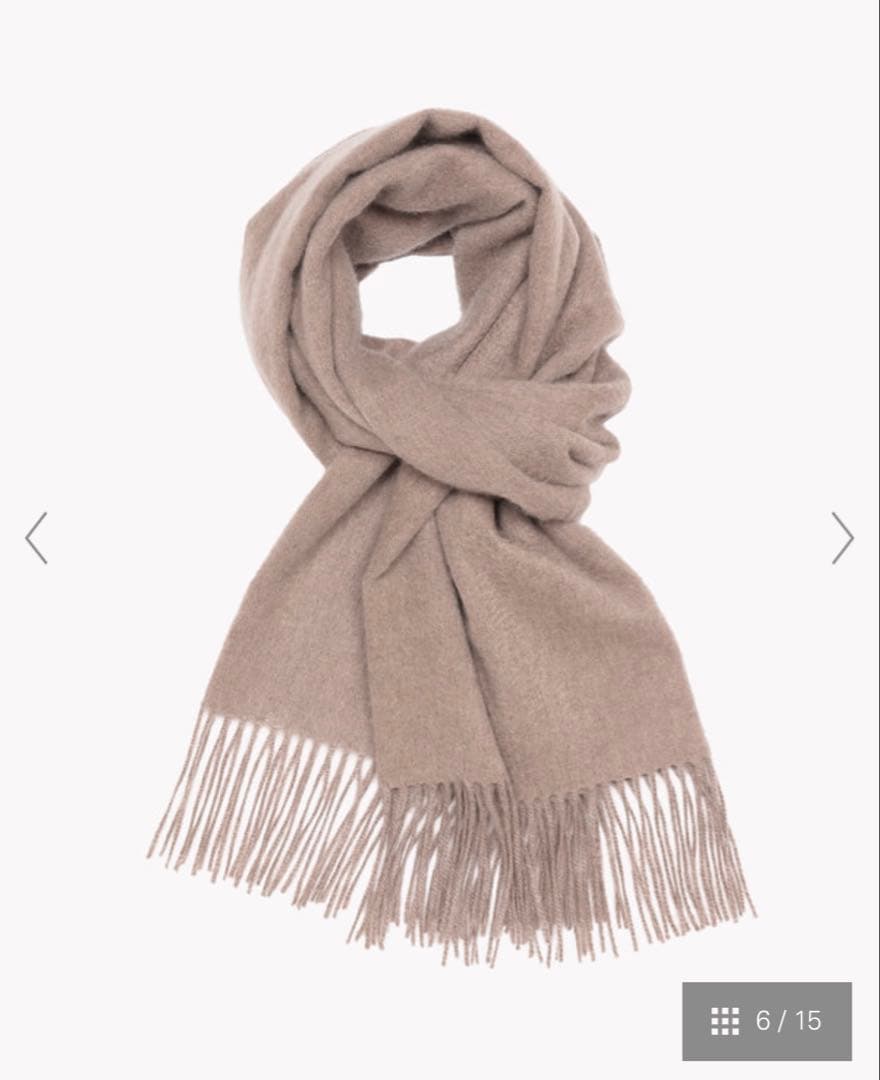 Theory luxeカシミヤマフラー