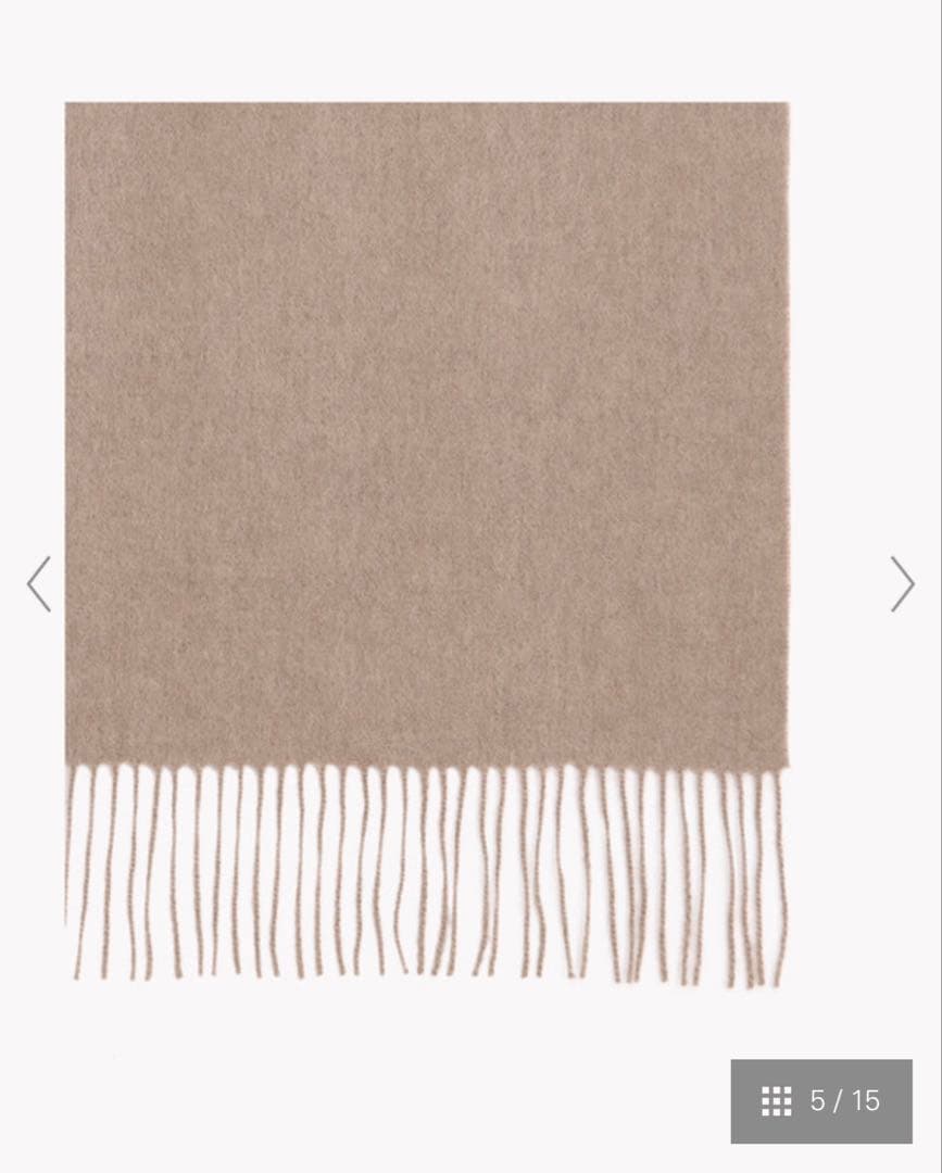 Theory luxeカシミヤマフラー