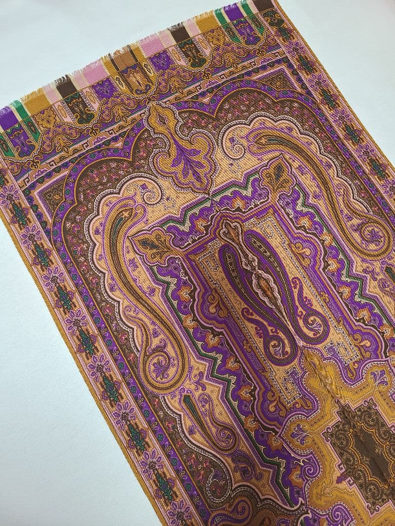 週末値下げ♪ETRO エトロ ペイズリー柄 大判 ストール ショール マフラー