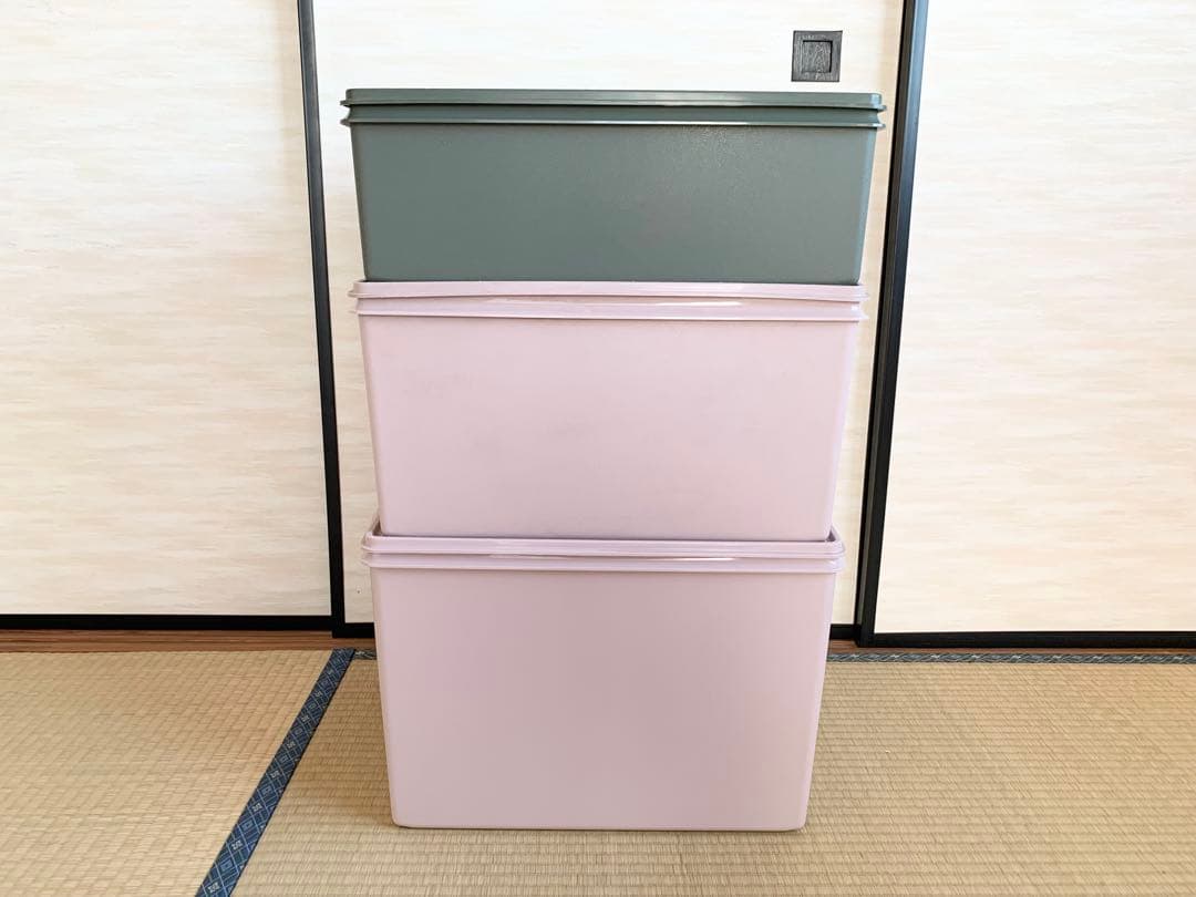 【タッパーウェア】ディープスーパーケース＆スーパーケースI＆II合計3個