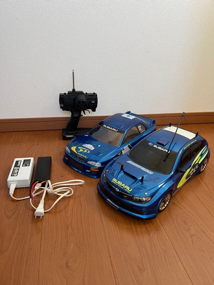 1/10 ラジコン 京商 EP フェザー インプレッサ ブラシレス ラリー