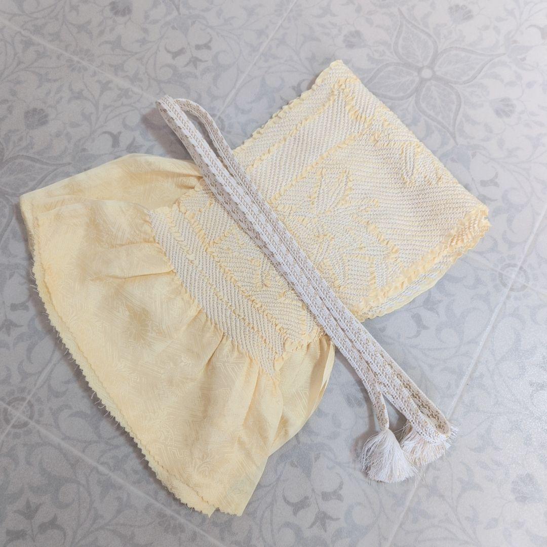 訪問着　フルセット　着物　正絹　花　刺繍　金彩加工　しつけ糸　祝い事　O9