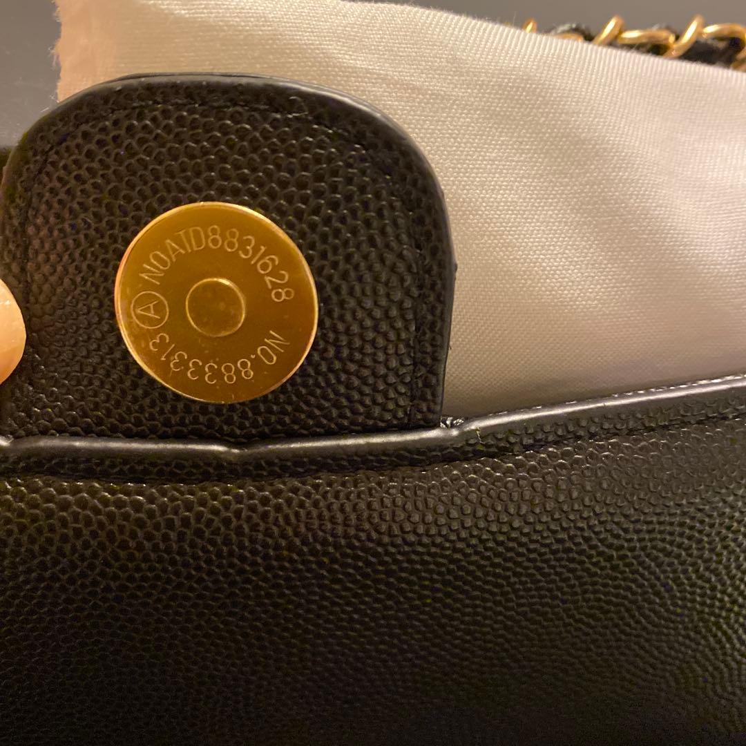 CHANEL キルティングショルダーバッグ　ブラック　ノベルティ