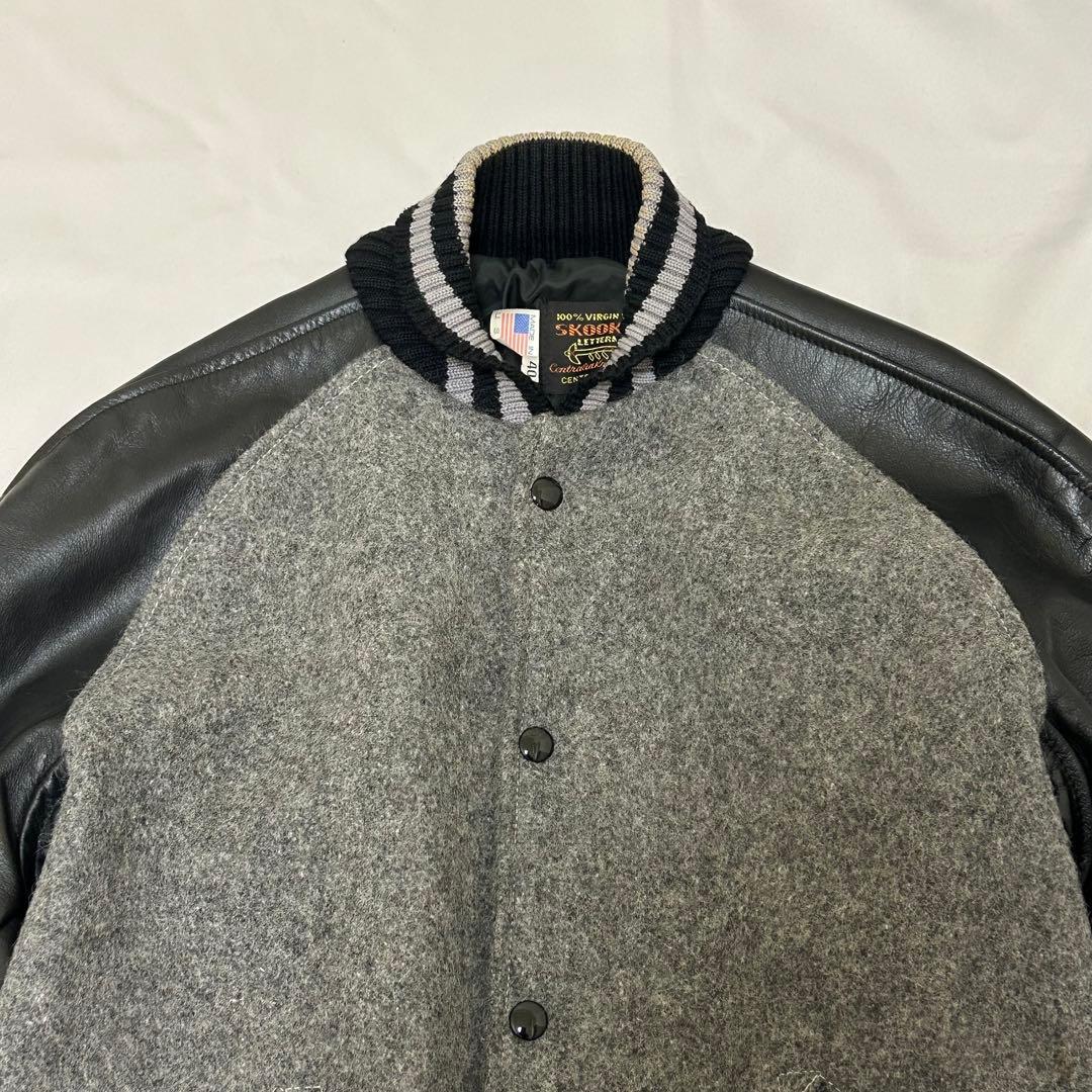ケ*タ様 良品✨ SKOOKUM USA製 40 スタジャン アワードジャケット