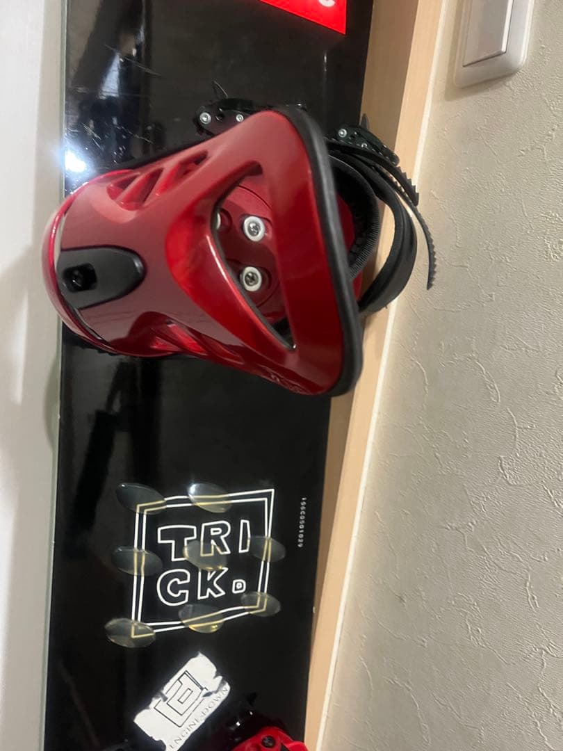 黒ダイヤル27cmブーツ！ボードケース！TRICK 156cm FEZバイン