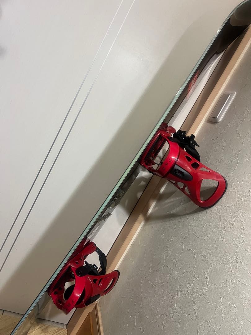 黒ダイヤル27cmブーツ！ボードケース！TRICK 156cm FEZバイン