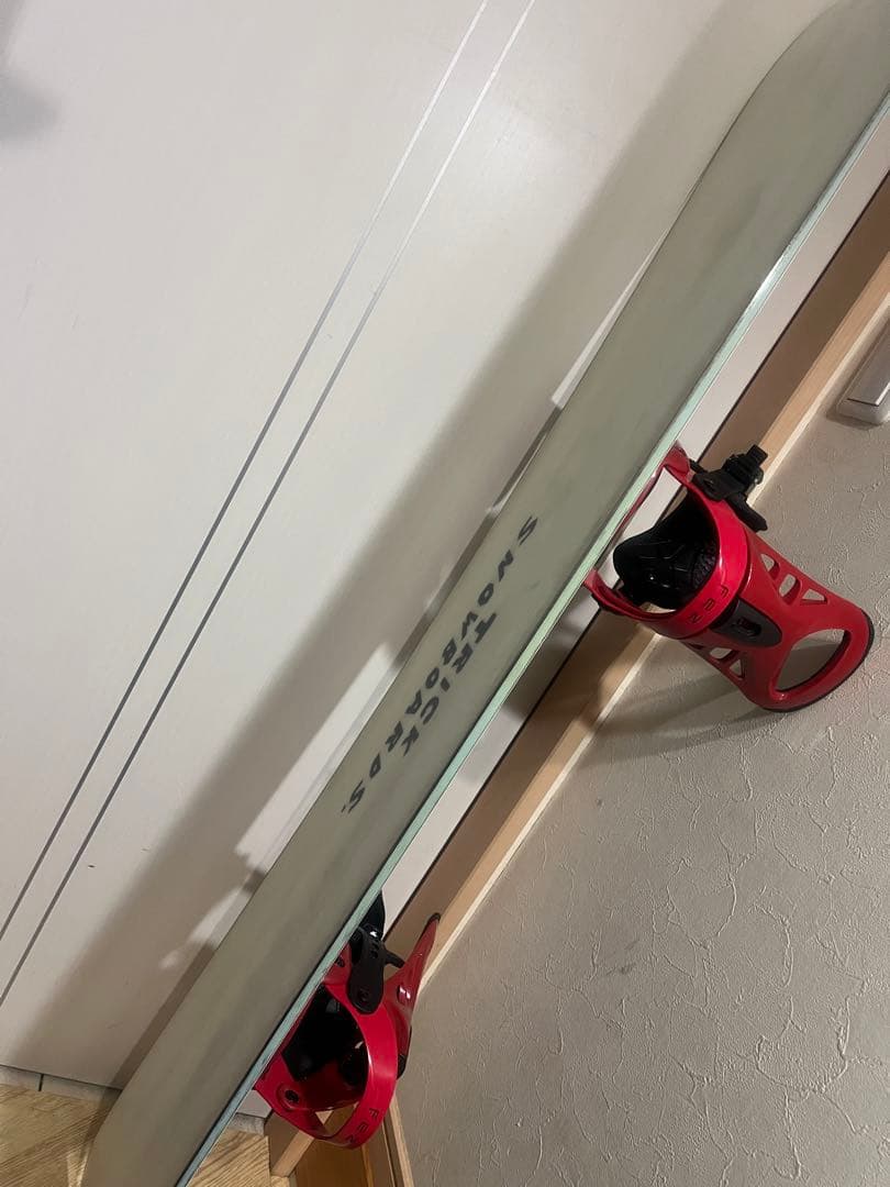 黒ダイヤル27cmブーツ！ボードケース！TRICK 156cm FEZバイン