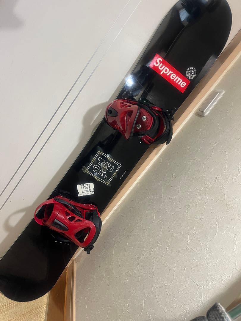 黒ダイヤル27cmブーツ！ボードケース！TRICK 156cm FEZバイン