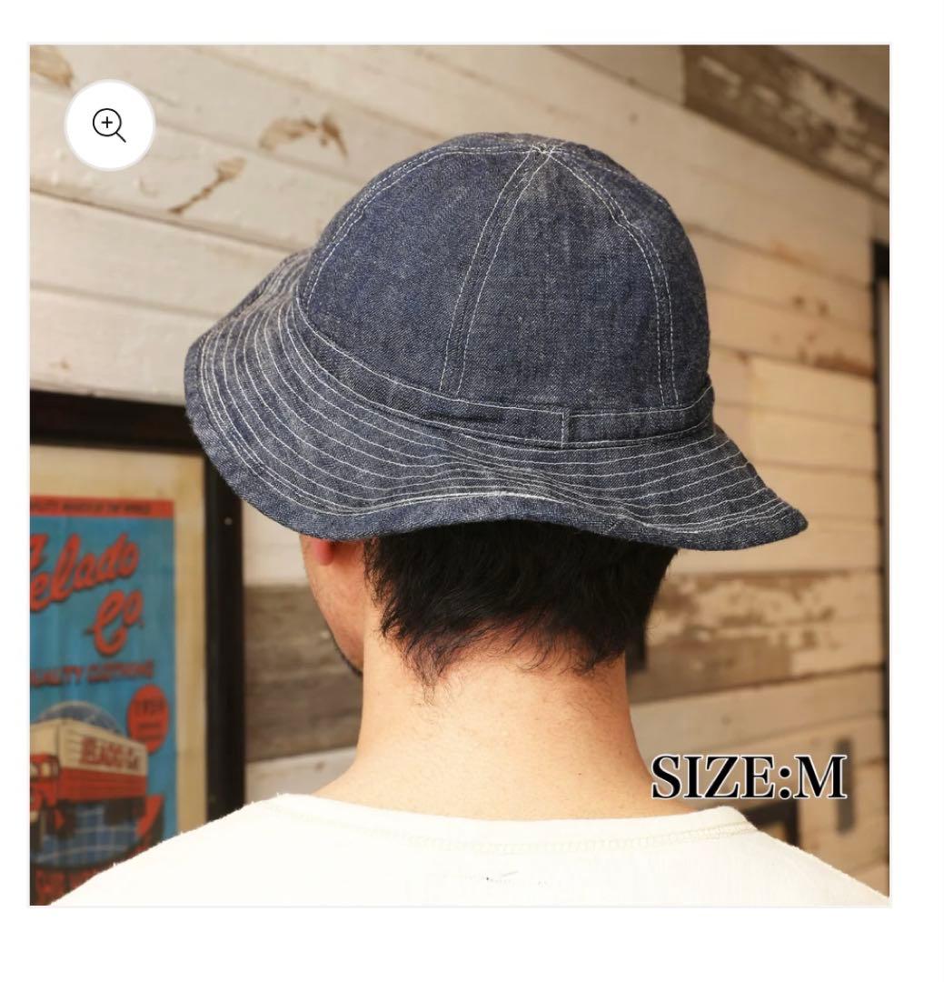 ジェラード JELADO CM37 Denim Fatigue Hat M