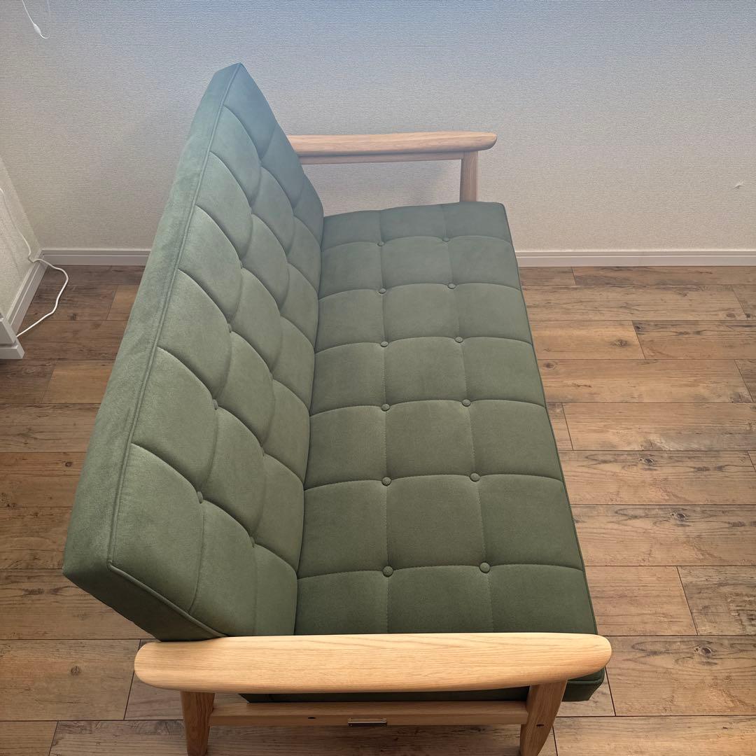 【美品】カリモク60 　「Re Forest」 Kチェア　2シーター　限定45台