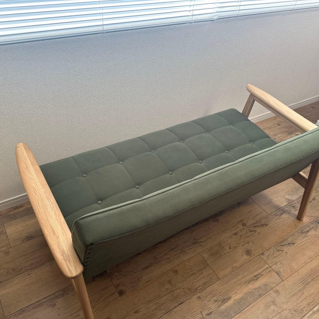 【美品】カリモク60 　「Re Forest」 Kチェア　2シーター　限定45台