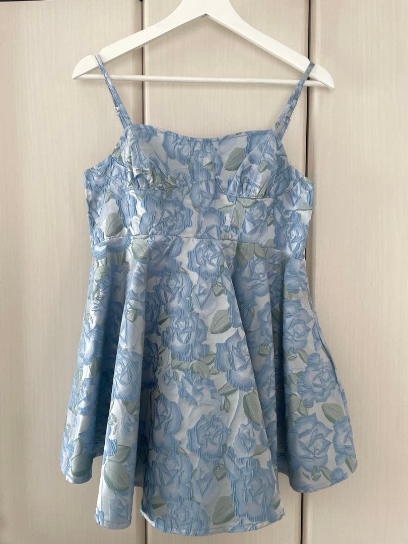 POPPY ジャガードフレアキャミチュニック