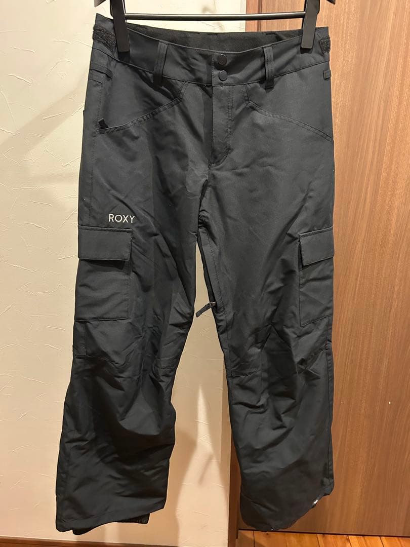 ROXY ブラック スノーボードウェアセット