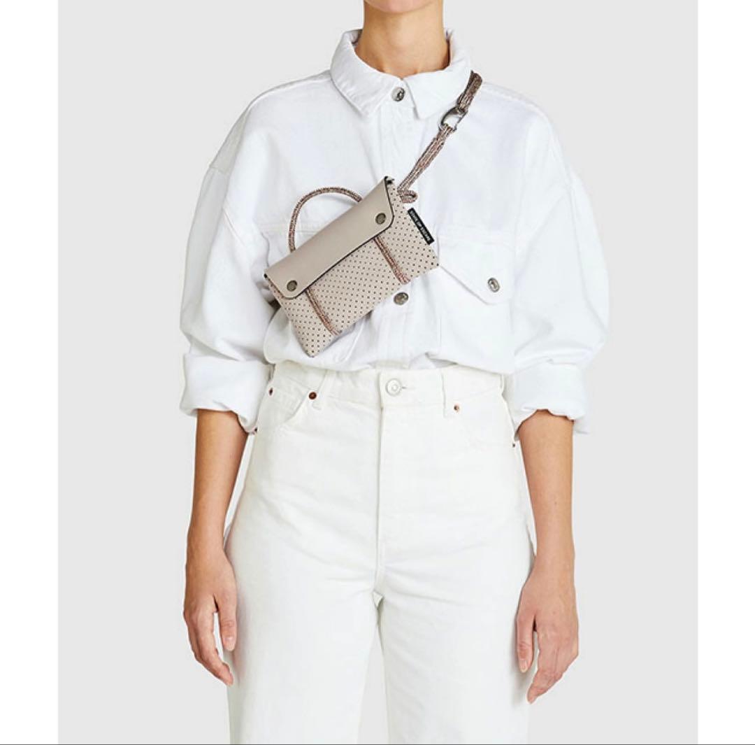 美品 STATE OF ESCAPE コンパス ベルトバッグ 3way ベージュ