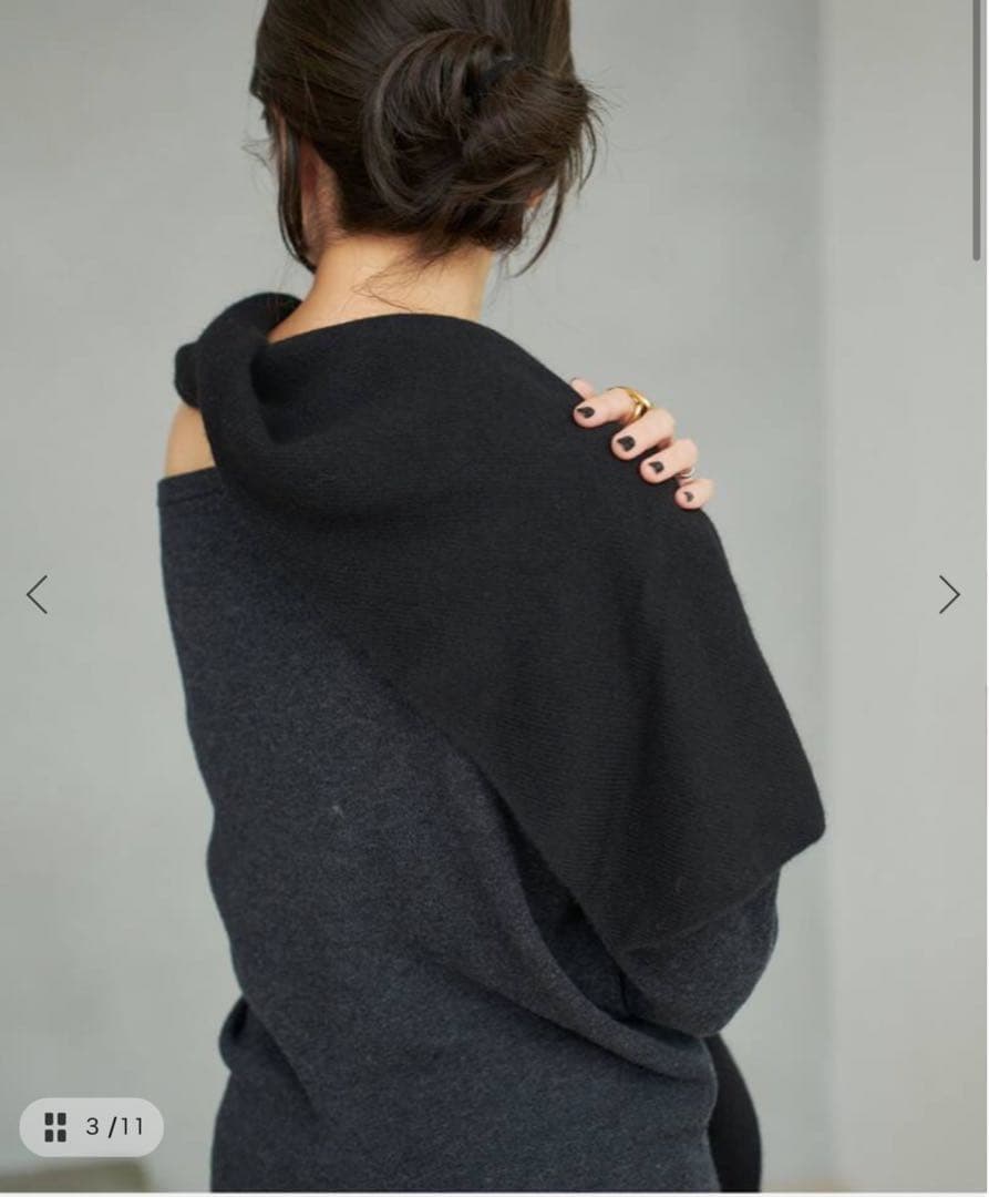 plage ASAUCEMELER TRIANGLE ストール