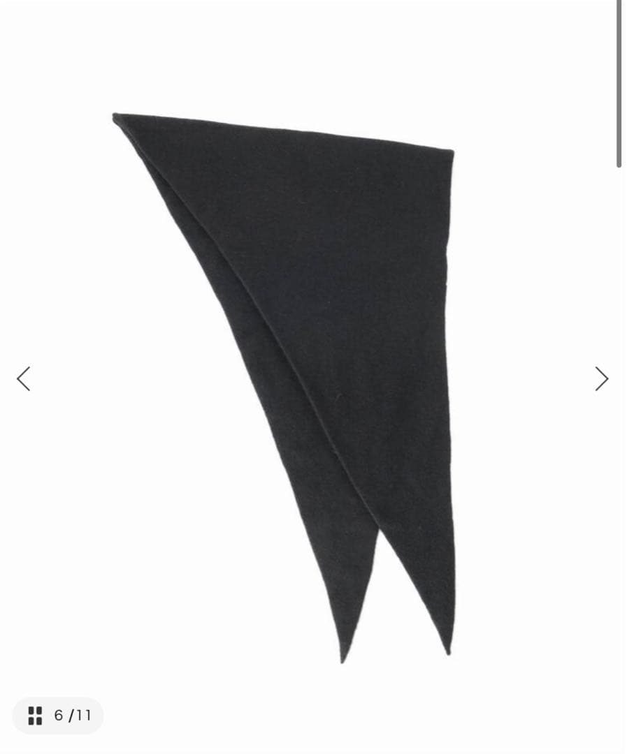 plage ASAUCEMELER TRIANGLE ストール