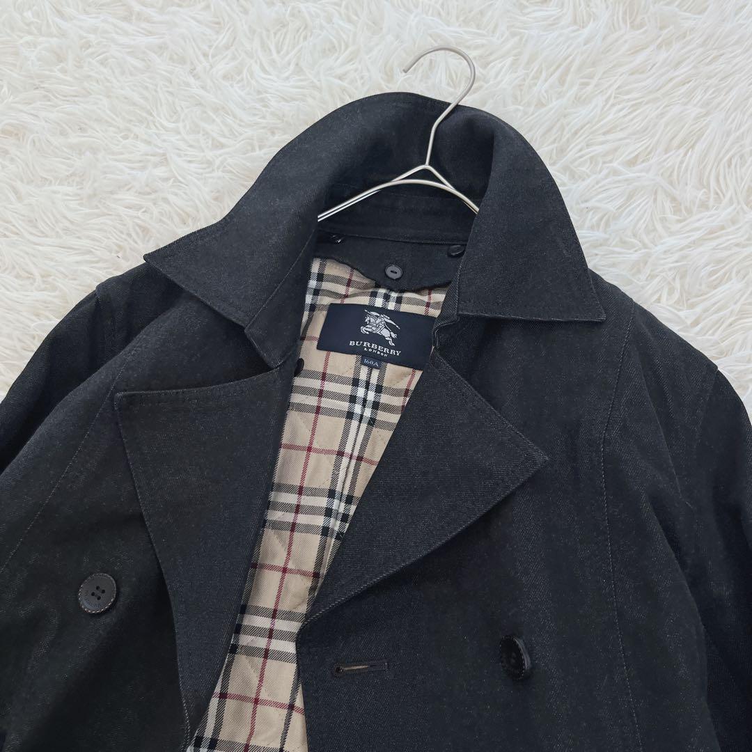 バーバリー ノバチェック ライナー付きデニムジャケット ダブル Gジャン2way