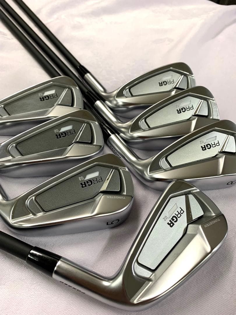 特注 PRGRプロギア02アイアン現行モデル4〜Ｐ7本 トラヴィル 95S