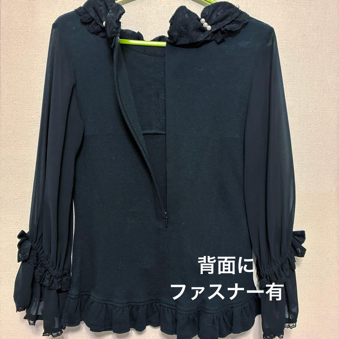 Angelic Pretty シフォン カットソー ブラック