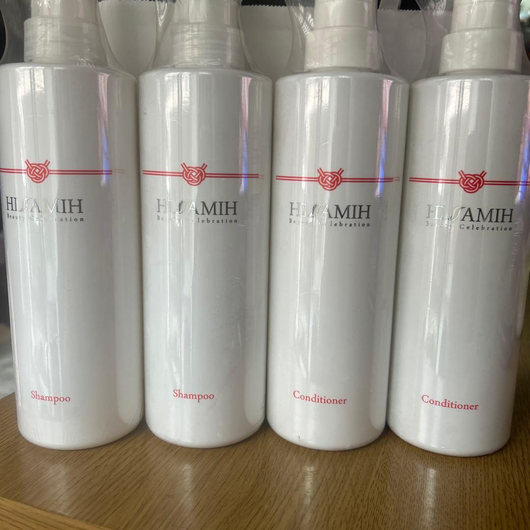 HISSAMIH 500ml シャンプー×2 コンディショナー×2