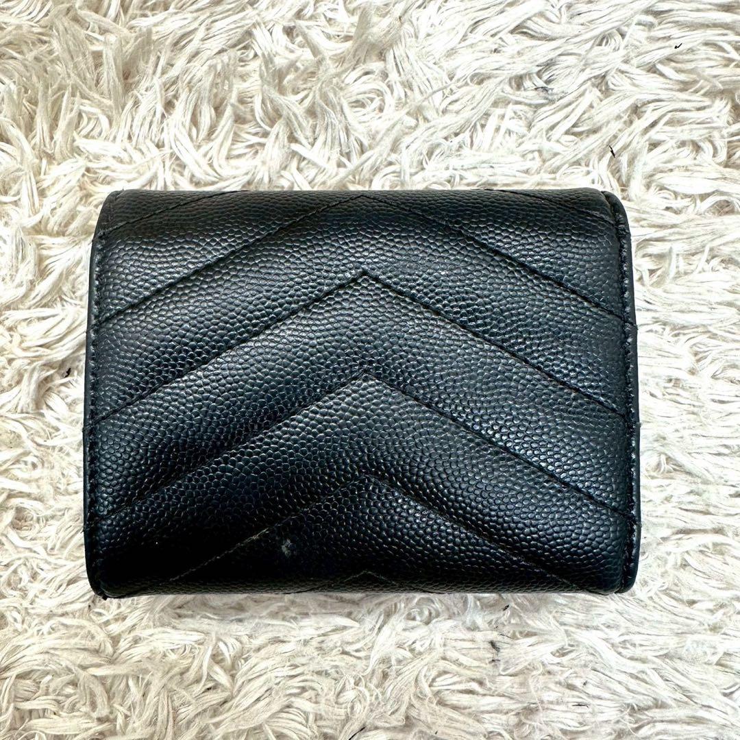 【極美品】サンローラン キーケース 6連 カサンドラ YSL ブラック 黒