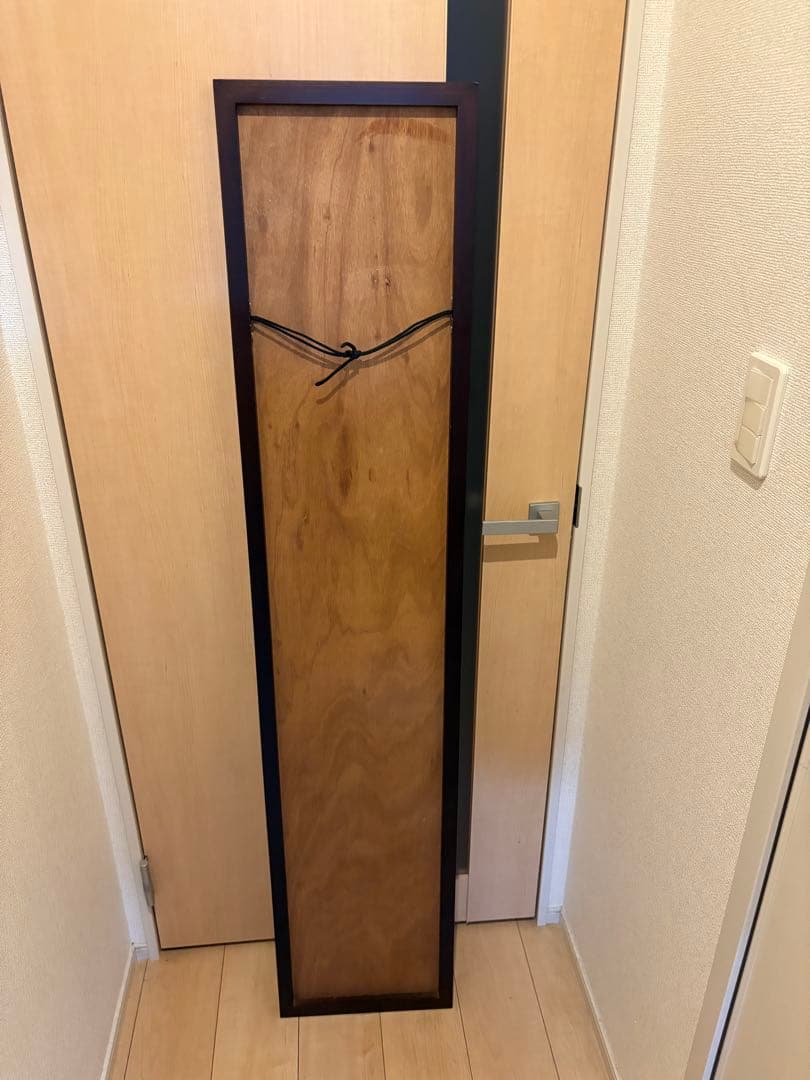 アンティーク調 木フレーム 大型ウォールミラー カナディアン/アンティーク