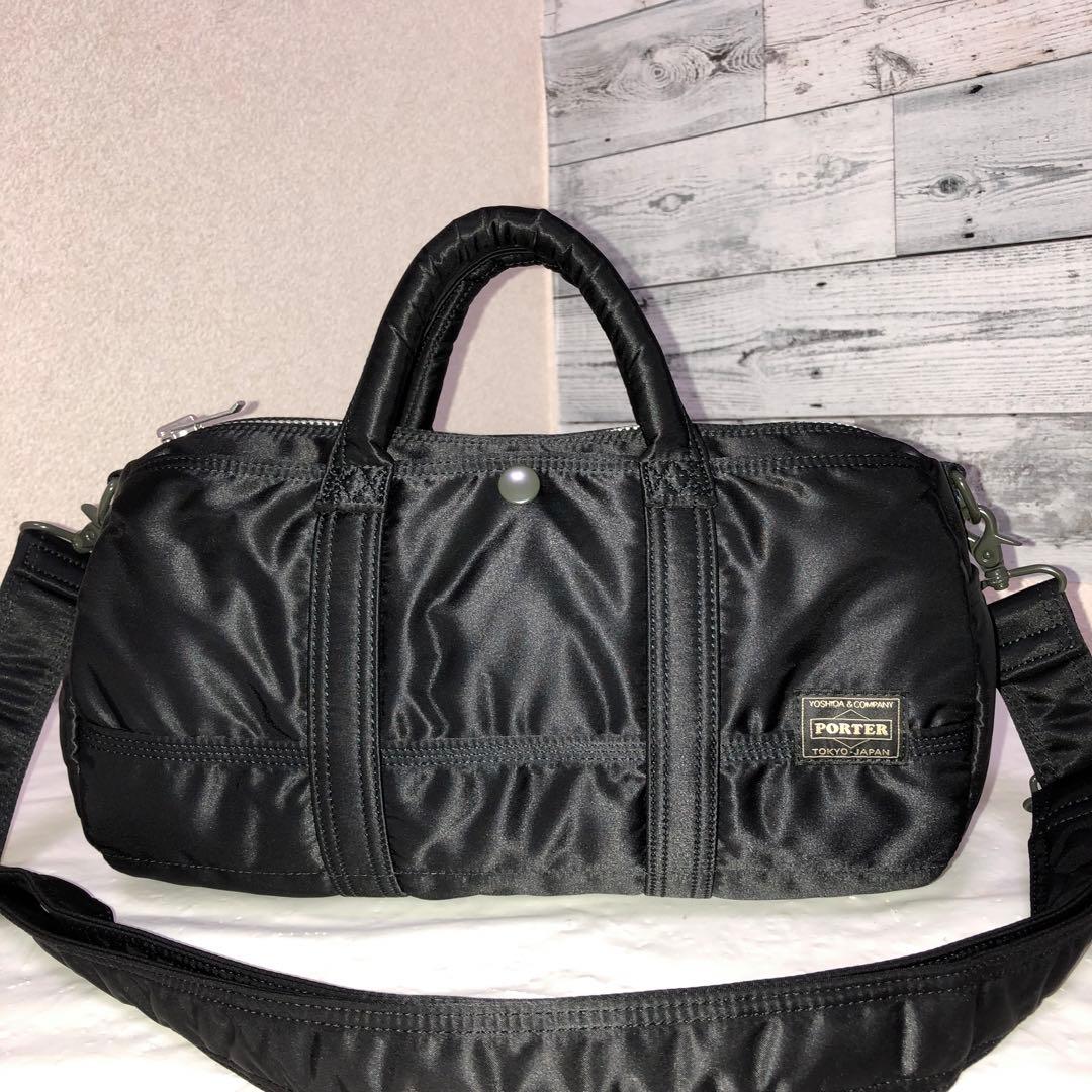 未使用級✨最新型 ポータータンカー ロールバッグ 2way ブラック 吉田カバン