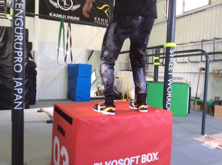 プライオメトリック ボックス 安全マット とび箱 台 遊具 ソフケット