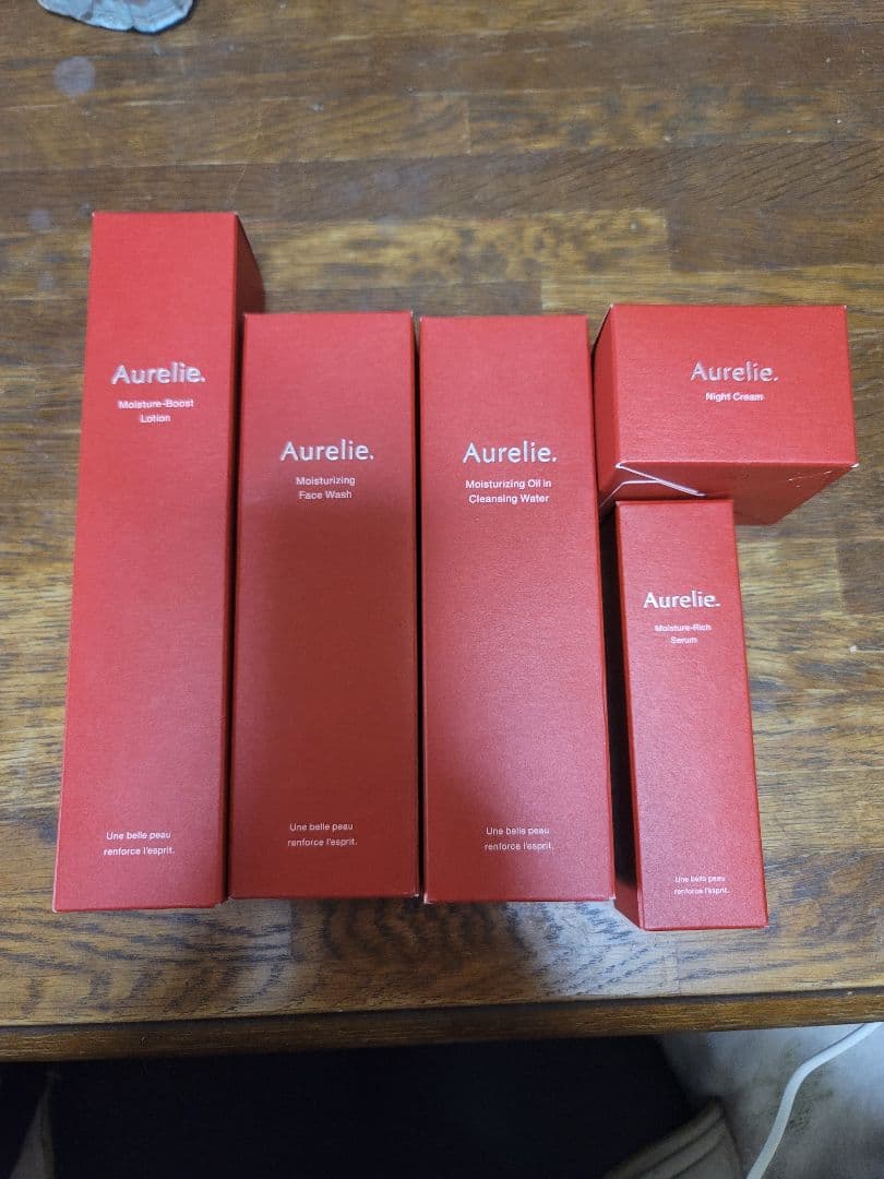 オレリー　化粧水　洗顔料　メイク落とし　美容液　ナイトクリーム