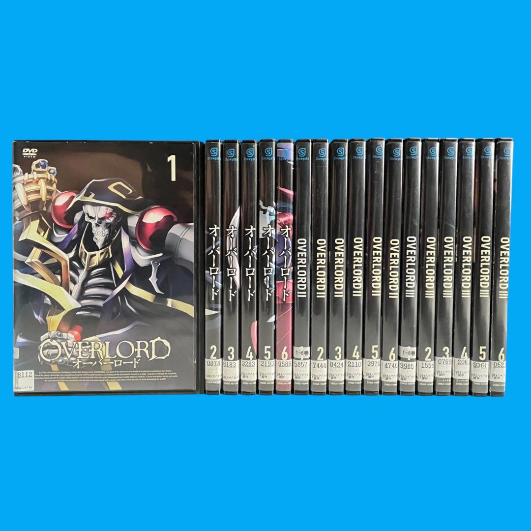 新品ケース 「 OVERROAD / オーバーロード 」 1〜3期 全18巻
