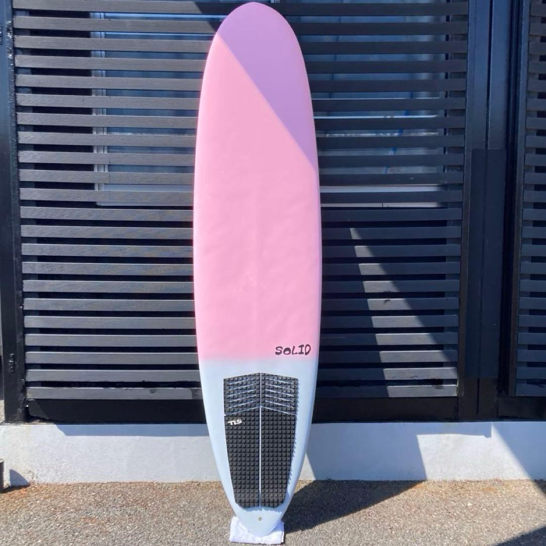 【送料込み、ビギナー向けファンボード】SOLID ミッドレングス 7'6\