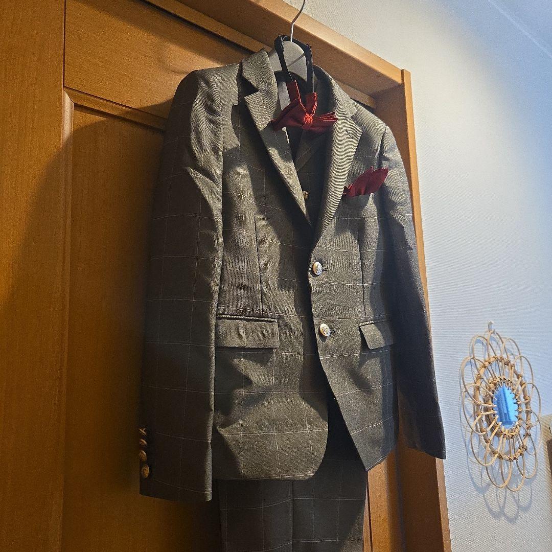 グレー スーツ ９点セット 140cm