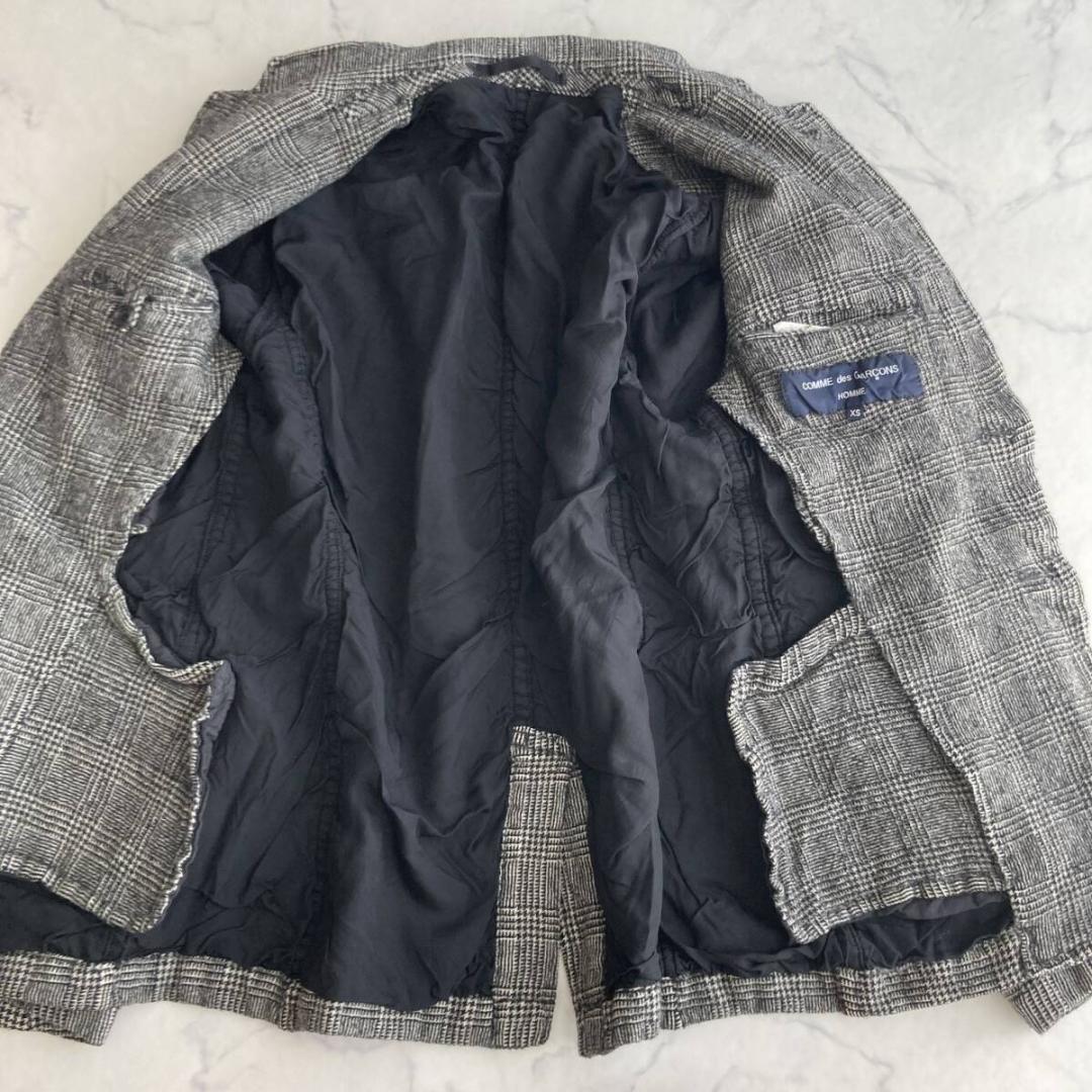 XS【希少】コムデギャルソンオム　ウール縮絨ジャケット ジュンヤワタナベマン