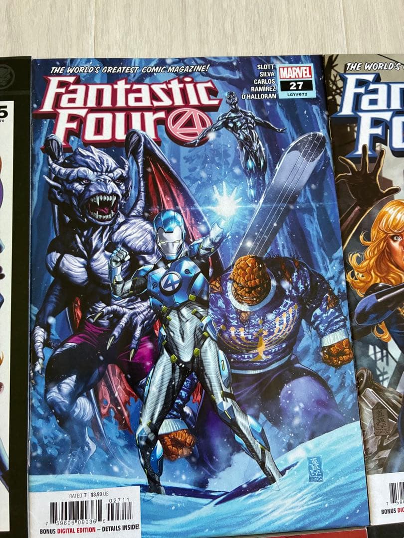 アメコミ Fantastic four 9冊 ファンタスティックフォー　リーフ