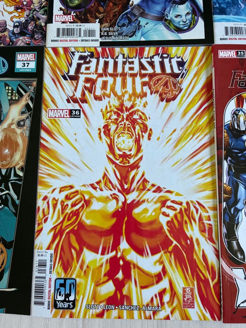 アメコミ Fantastic four 9冊 ファンタスティックフォー　リーフ