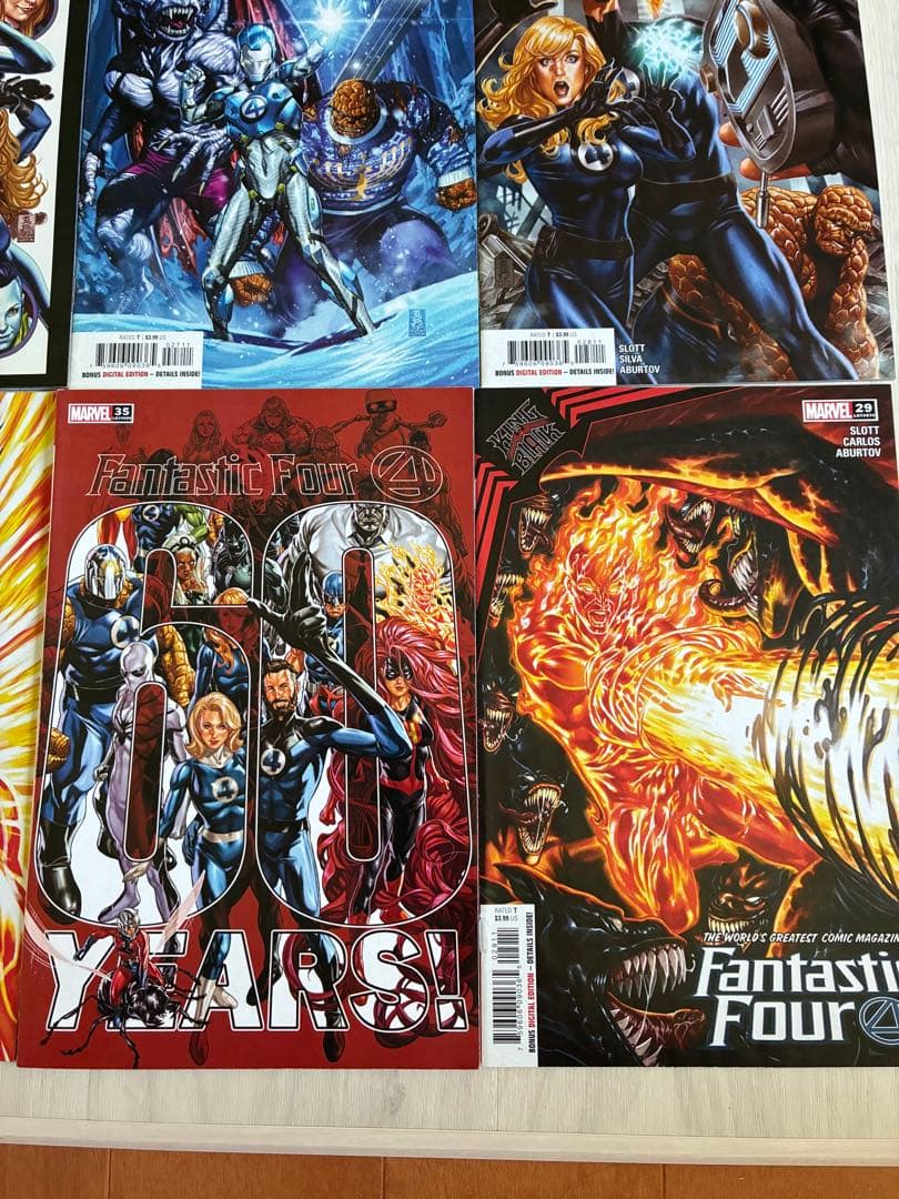 アメコミ Fantastic four 9冊 ファンタスティックフォー　リーフ