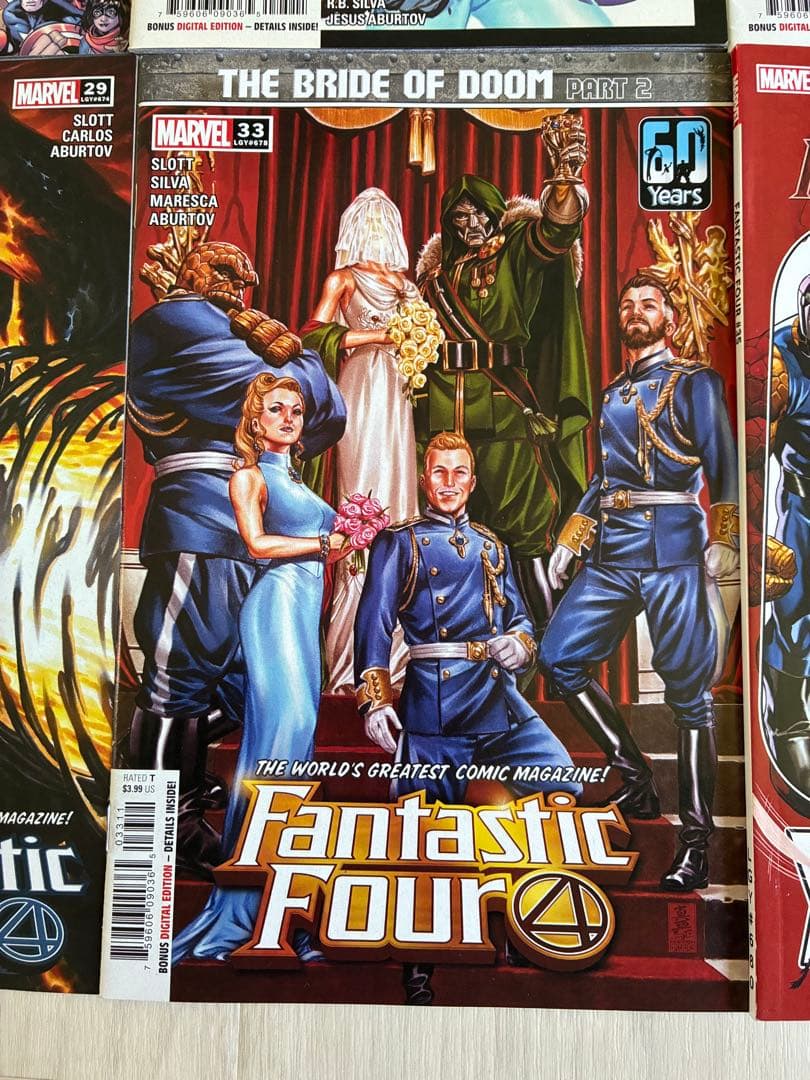 アメコミ Fantastic four 9冊 ファンタスティックフォー　リーフ