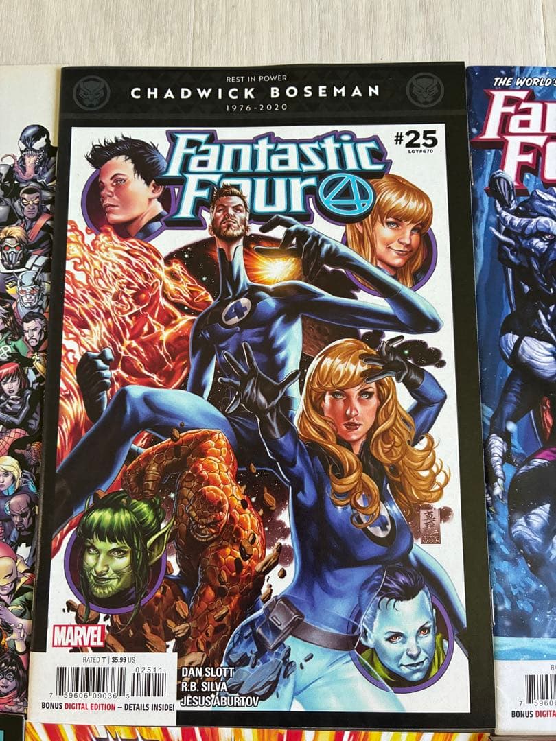 アメコミ Fantastic four 9冊 ファンタスティックフォー　リーフ