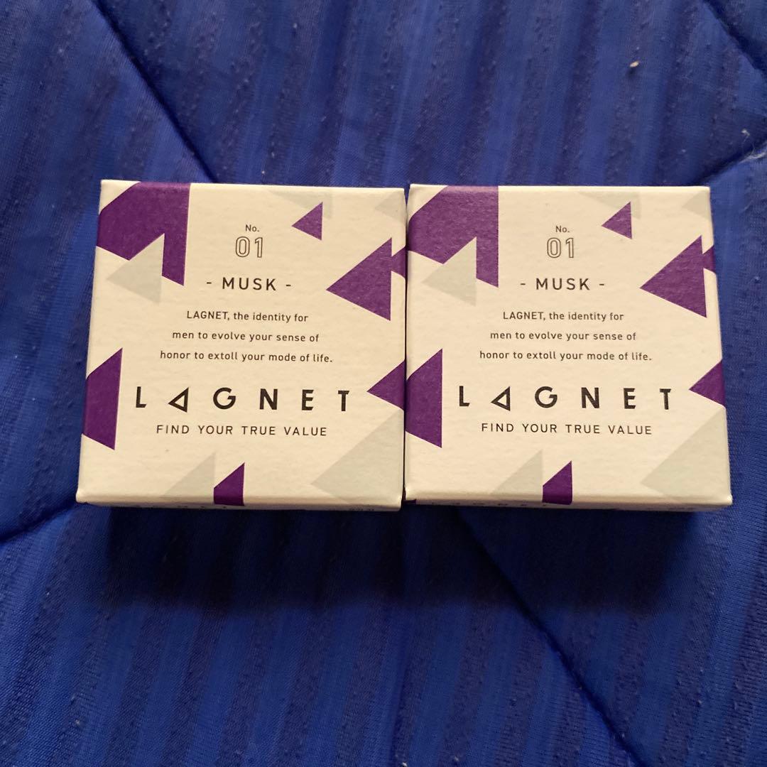 LAGNET ソリッドパフューム No.01 ムスク 10g 2箱セット