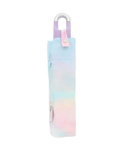 ふわり◆新品 アルジ－◆カラナビ付き折りたたみ傘