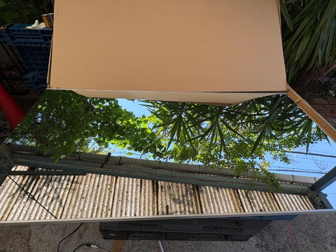 【美品】ダンスミラー 割れない鏡 幅80x160cm 姿見 銀色 7番