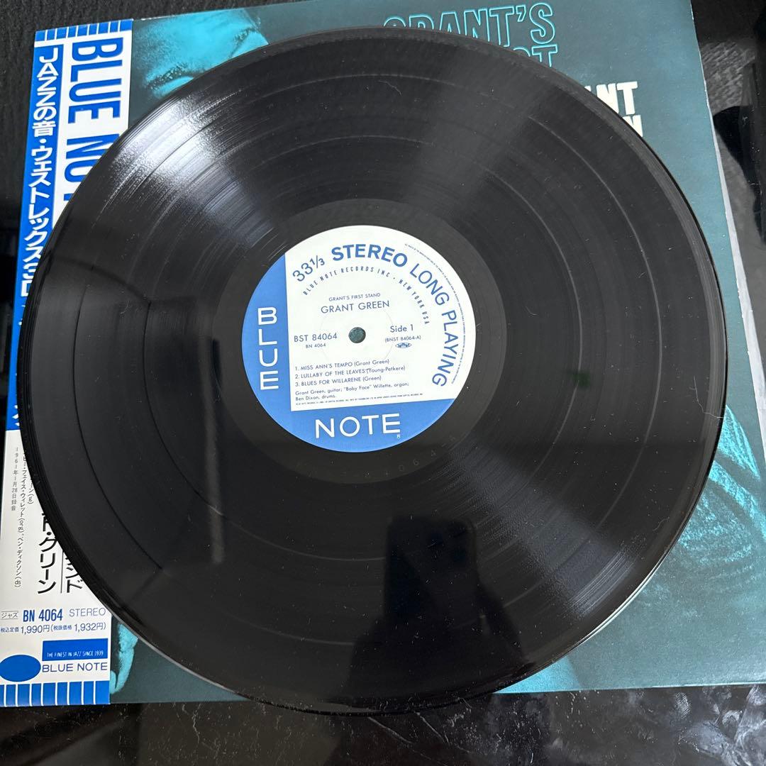 LP12in国内盤BST-84064グラントグリーン/グランツファーストスタンド