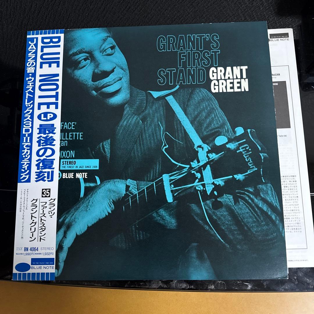 LP12in国内盤BST-84064グラントグリーン/グランツファーストスタンド