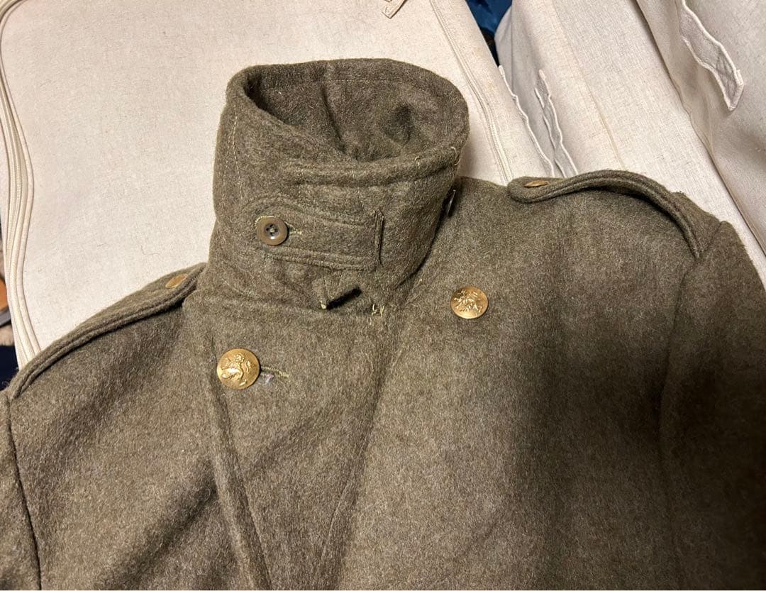 Special! ベルギー軍 50s オフィサーコート ヴィンテージ オリーブ