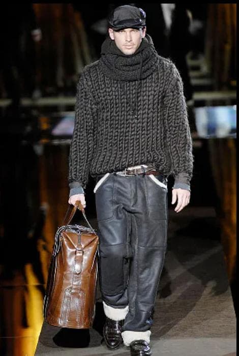 08AW archive DOLCE&GABBANA バラクラバ フードマフラー