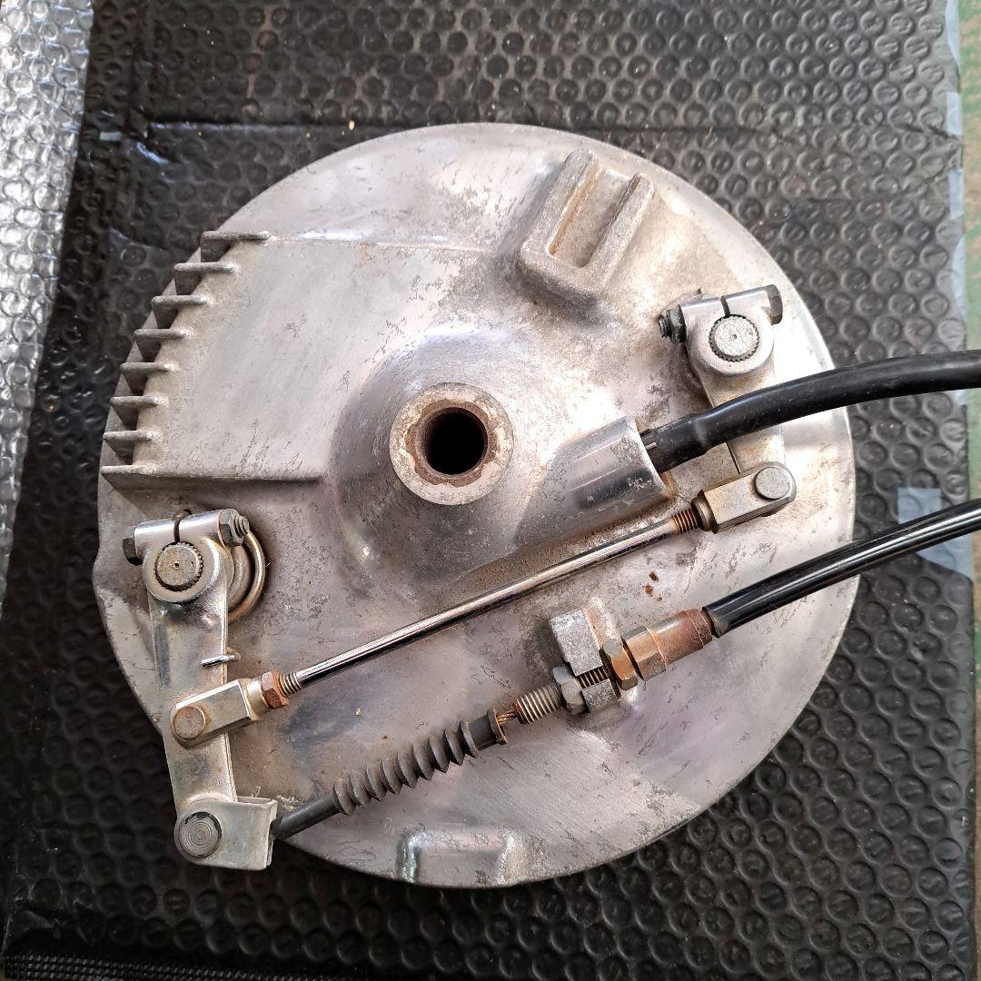 ヤマハ SR400 SR500 ホイール ドラムブレーキ バイクパーツ 当時物