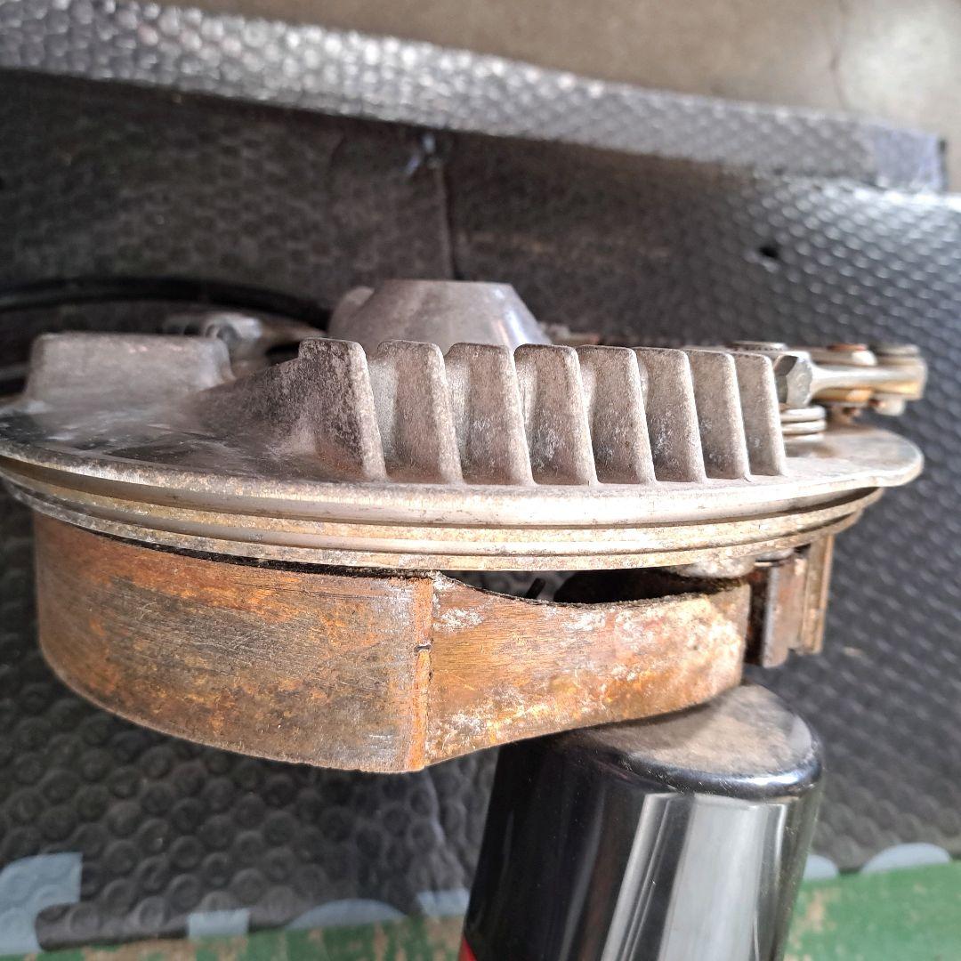 ヤマハ SR400 SR500 ホイール ドラムブレーキ バイクパーツ 当時物