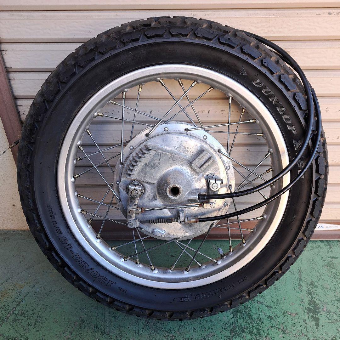 ヤマハ SR400 SR500 ホイール ドラムブレーキ バイクパーツ 当時物
