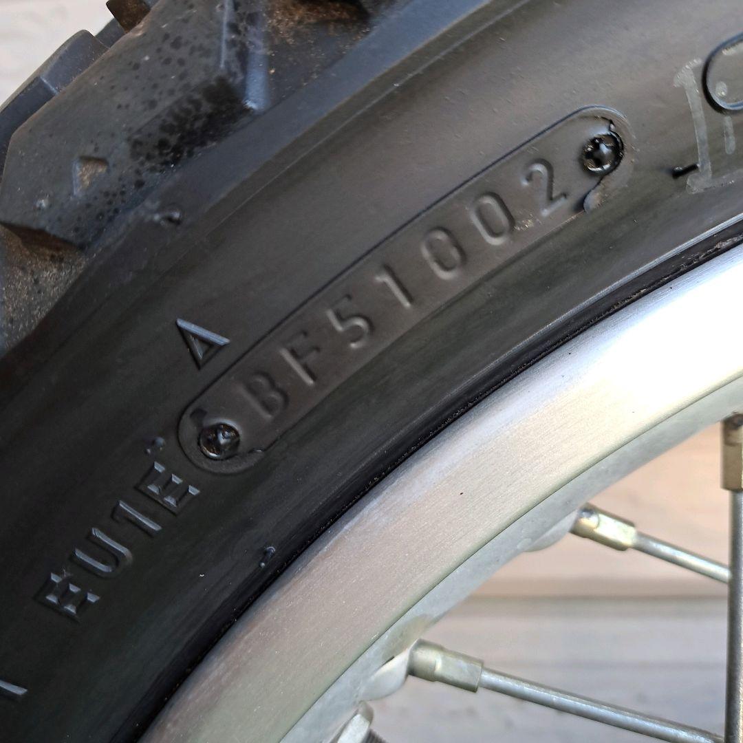 ヤマハ SR400 SR500 ホイール ドラムブレーキ バイクパーツ 当時物